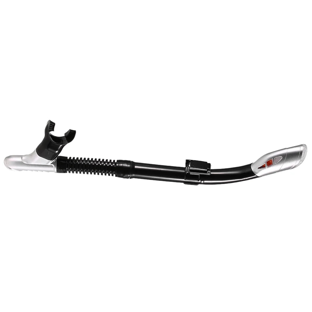 Freediving Snorkel Set with Tempered Glass Lens Goggles L355