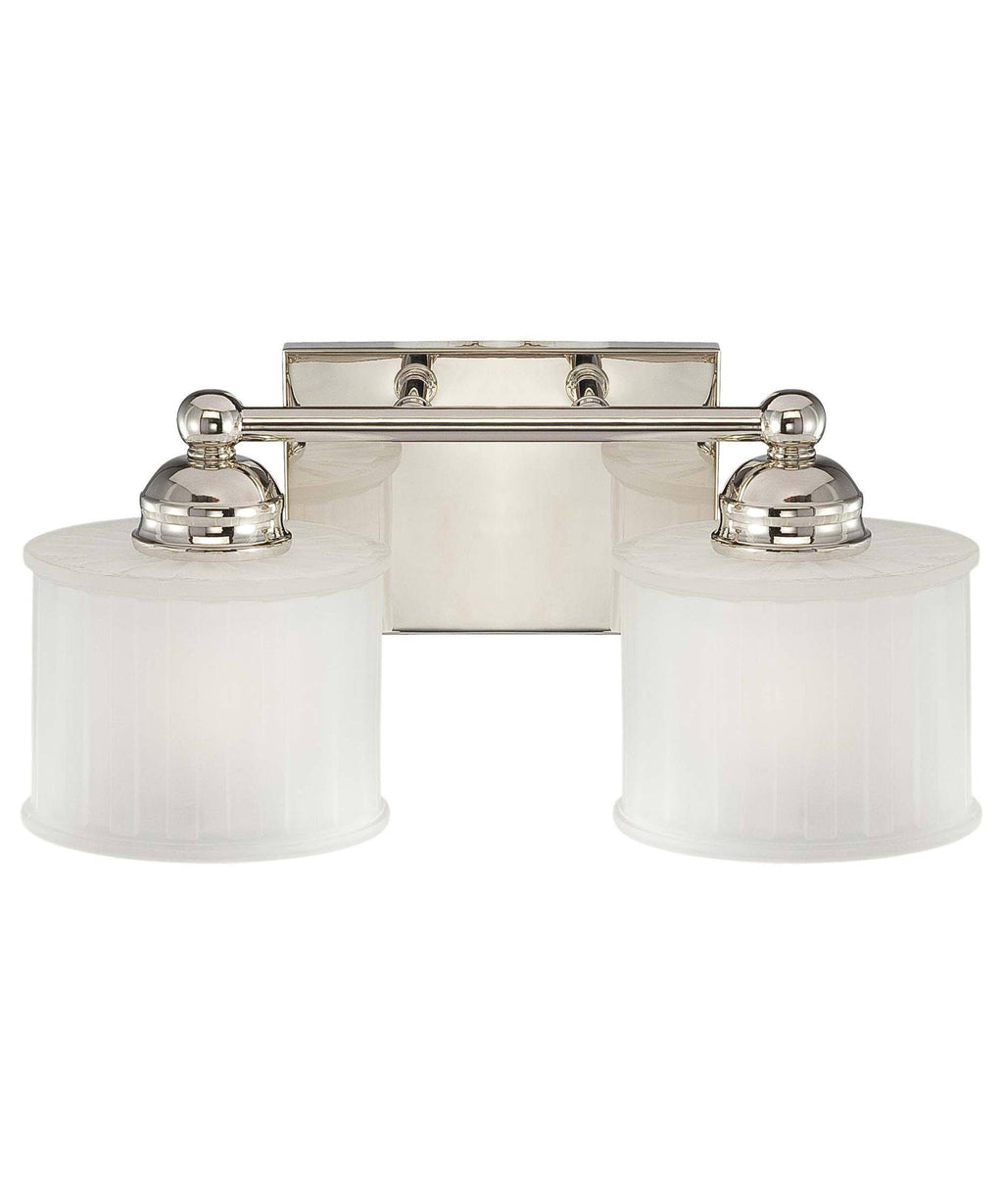 Polished Nickel 2 Light Bath Q45343