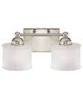 Polished Nickel 2 Light Bath Q45343