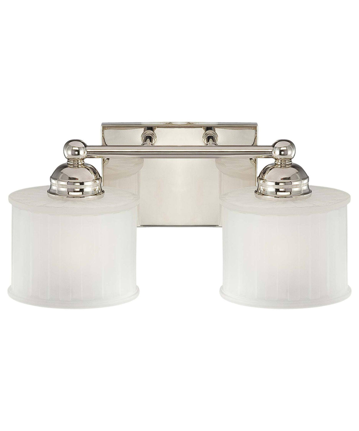 Polished Nickel 2 Light Bath Q45343