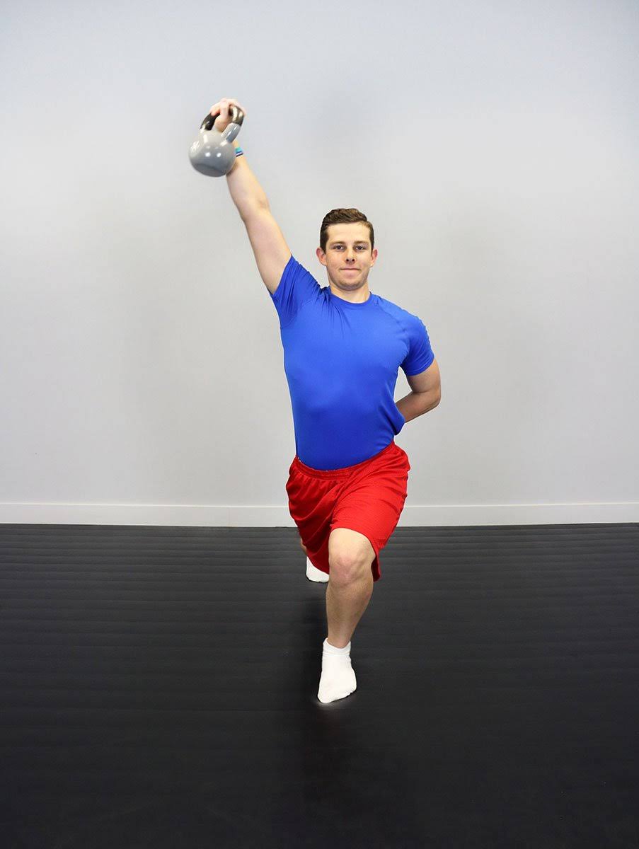 Vinyl Coated Kettlebell 25 lbs Silver V51374