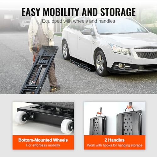 7,000 LBS Capacity Heavy-Duty Carbon Steel Car Lift A29622