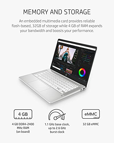 15.6 HD Chromebook, Intel Celeron N, 8GB Ram, 64GB SSD, Arctic Silver T3463