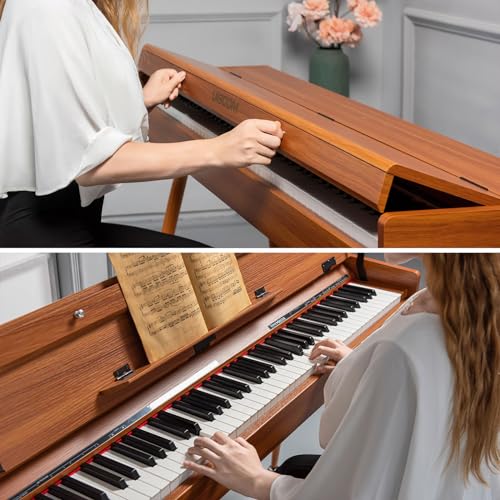 Weighted Digital Piano with Hammer-Action Keyboard G2488