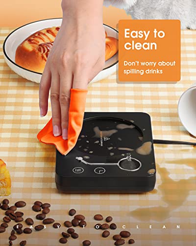 Electric Cup Warmer with Timer and 3-Temperature Settings I4384