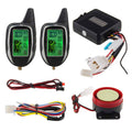 2 Way LCD Motorcycle Alarm System with Remote Engine Start Motion Sensor X988