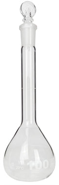 100ml Volumetric Flask with Ground Glass Stopper, Case of 50 N2805