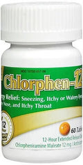 Chlorphen-12 Extended Relief Allergy Tablets, 60 Ct Z964