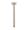 Black 18x22 Ceiling Shower Arm with Square Base R5364