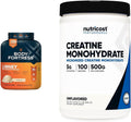 Vanilla Whey Protein Powder 1.78lbs and Creatine Monohydrate Powder 500G V975014