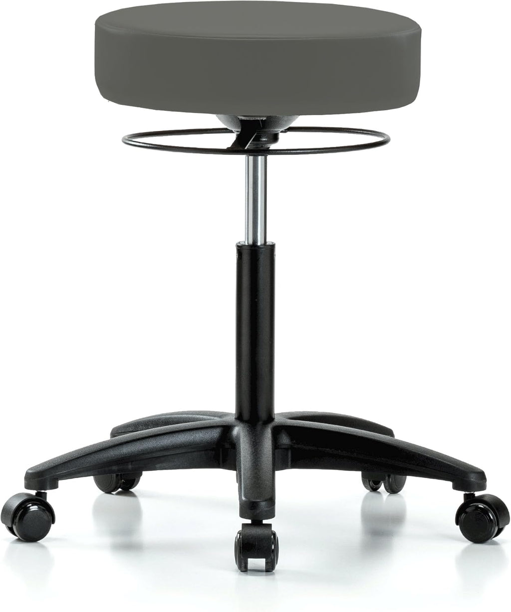 Rolling Height Adjustable Salon & Spa Stool N78679