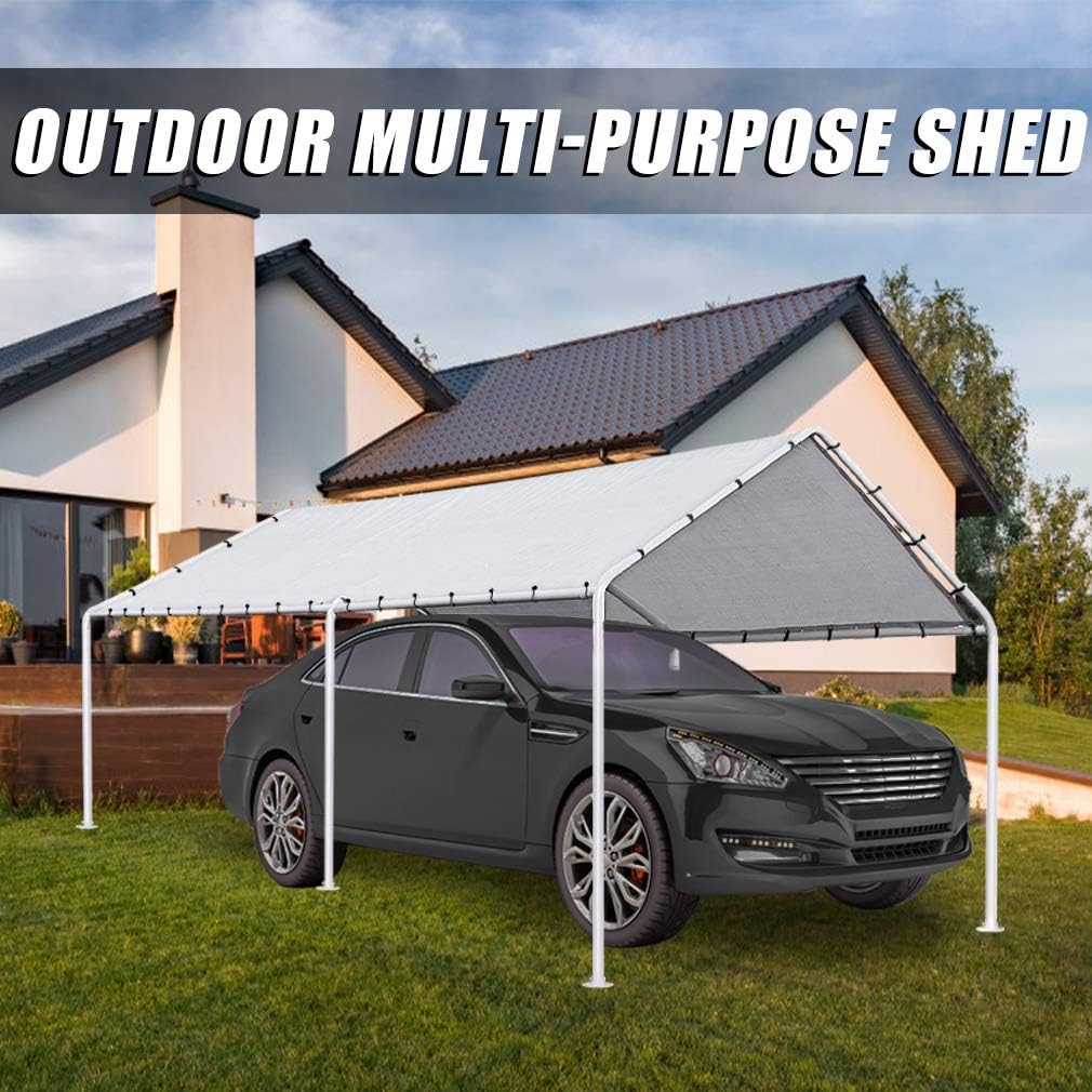 10x20 Canopy Tent Metal Carport K120