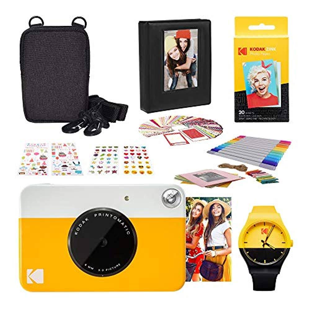 Instant Print Camera Kit Yellow F725