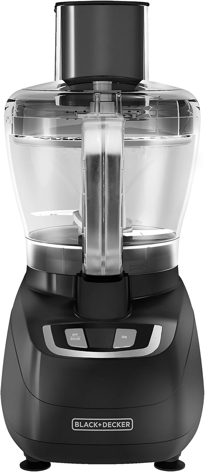 8-Cup Food Processor with Stainless Steel Blade, Black G870