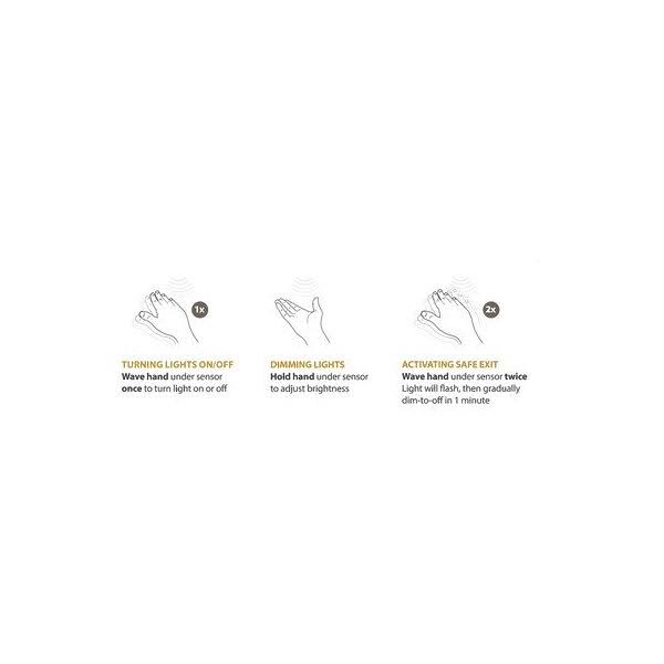 Bronze Under Cabinet Puck Light 7 Pack Kit B68875