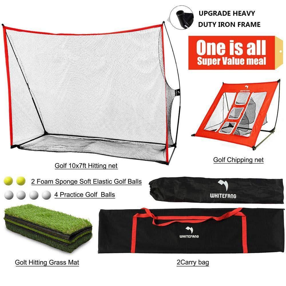 4 in 1 Golf Practice Set 10x7ft with Carry Bag V470330