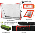 4 in 1 Golf Practice Set 10x7ft with Carry Bag V470330