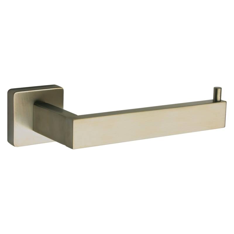 Square Paper Roll Holder Brushed Nickel V5010