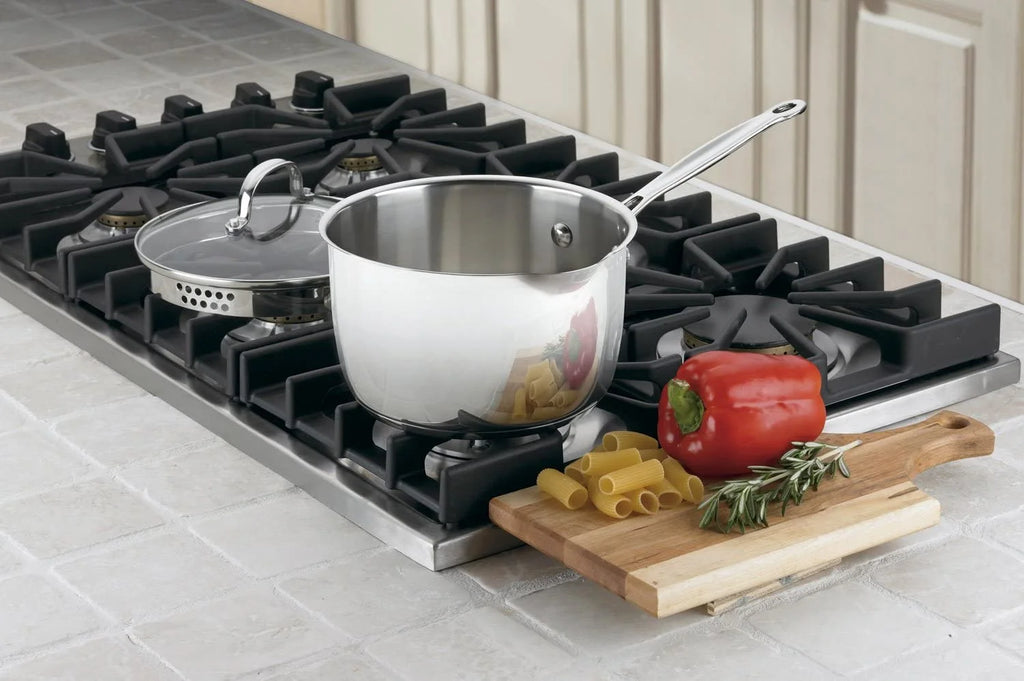 3-Quart Stainless Saucepan with Cover B663249