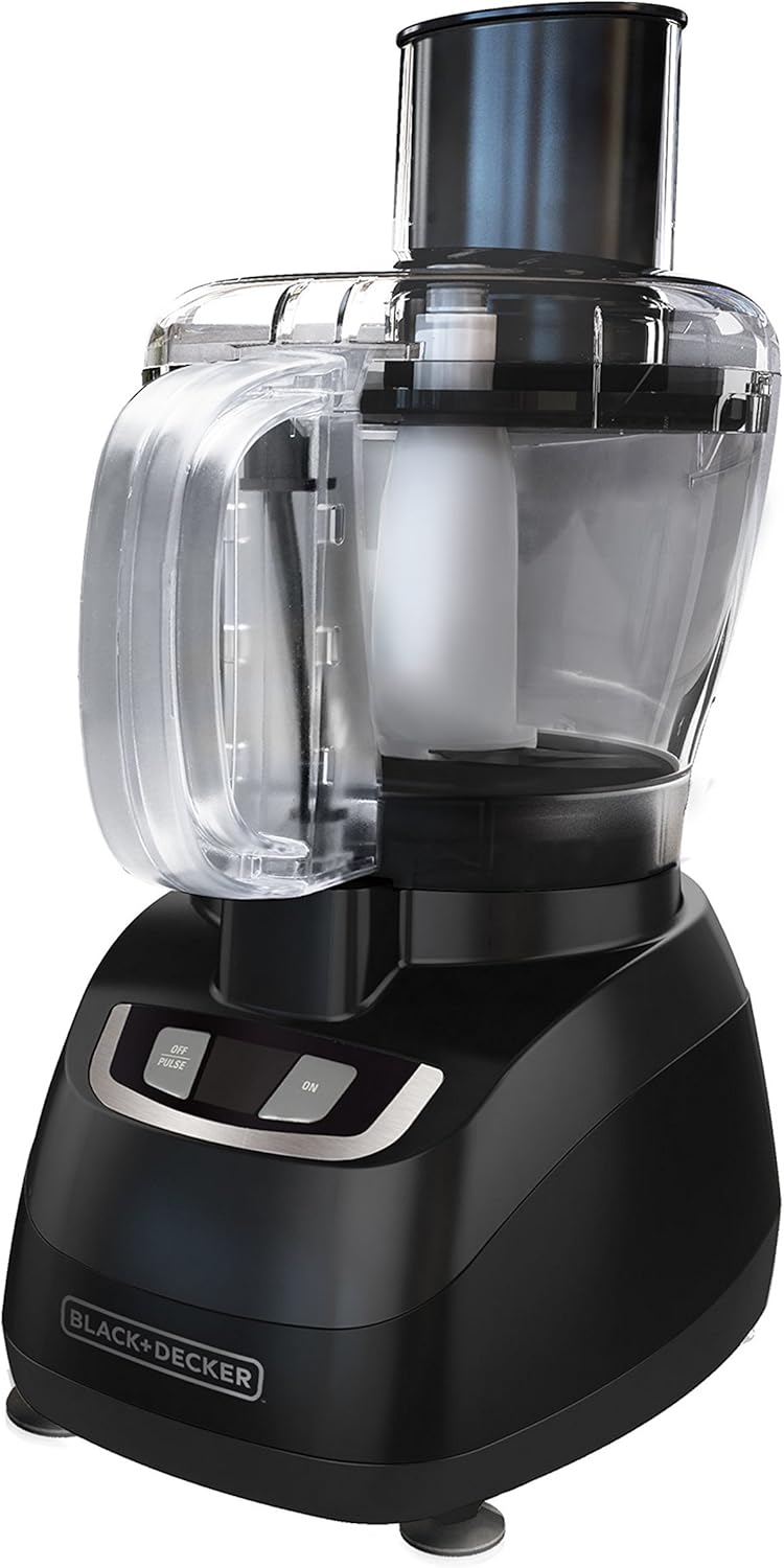 8-Cup Food Processor with Stainless Steel Blade, Black G870
