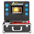 100ft Sewer Camera with Distance Counter DVR 7 inch LCD Monitor IP68 H708