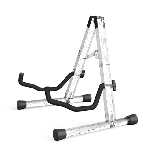 Hardwood Black Foldable Guitar Stand I92216