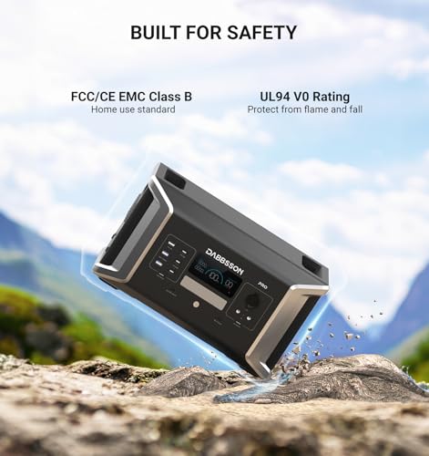 2000W 1024Wh Portable Power Station with Solar Charging V866