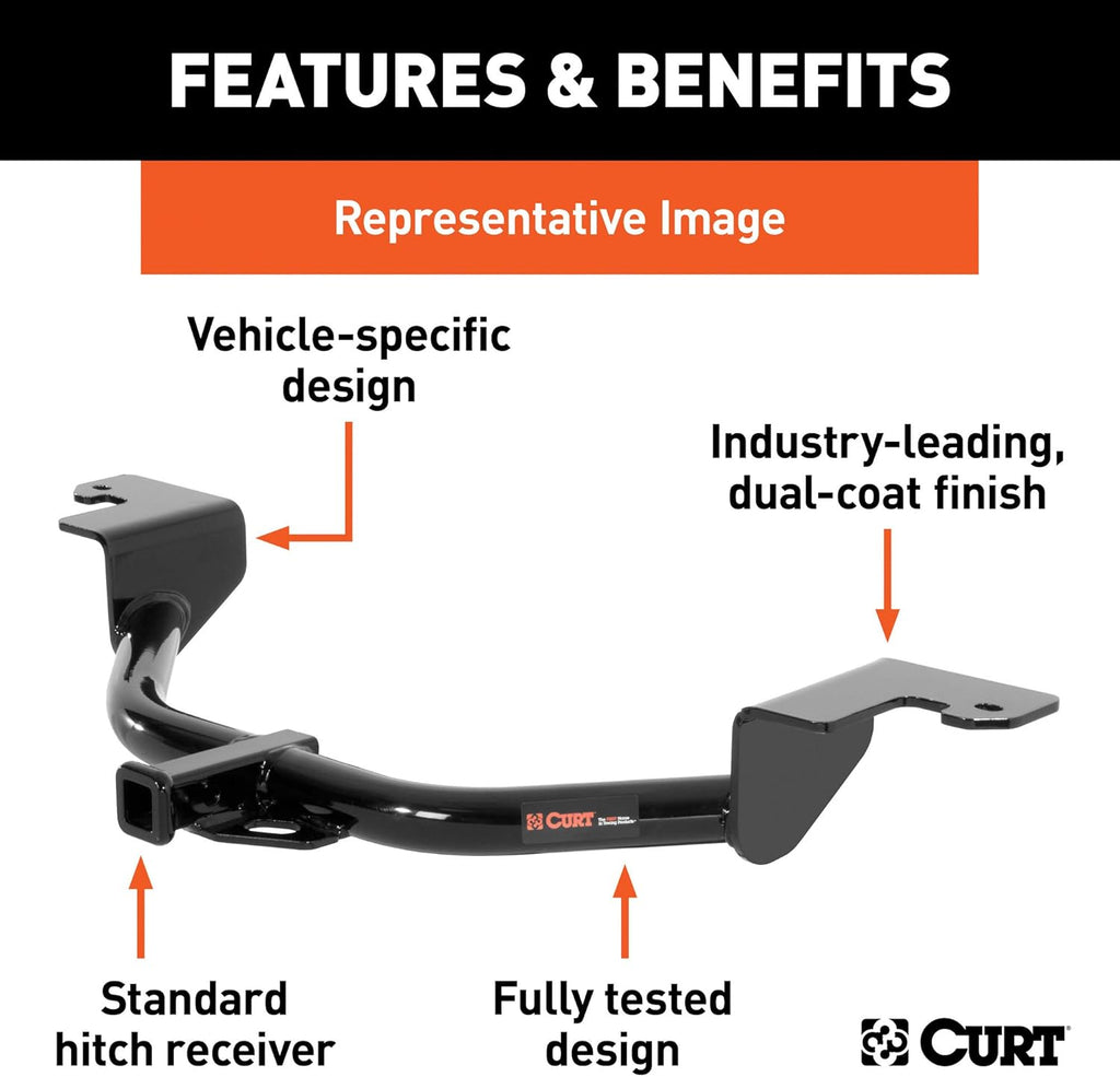 Class 1 Trailer Hitch with Ball Mount C78372
