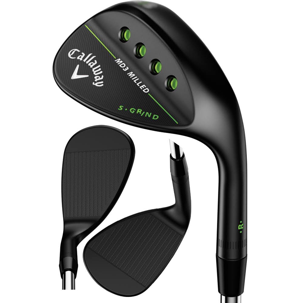 Black Milled Wedge R72328