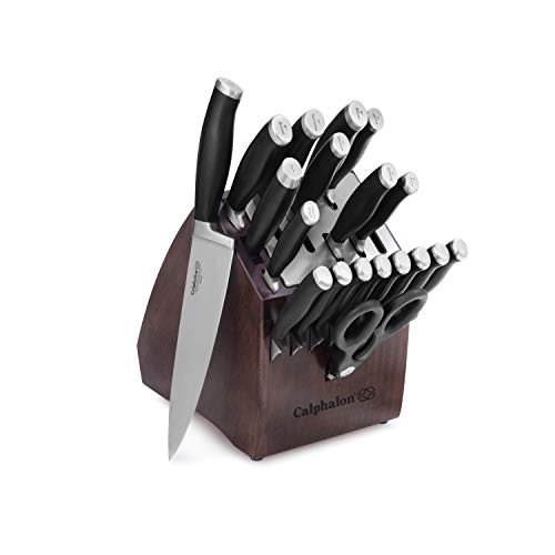 20-Piece Black Knife Block Set B322078