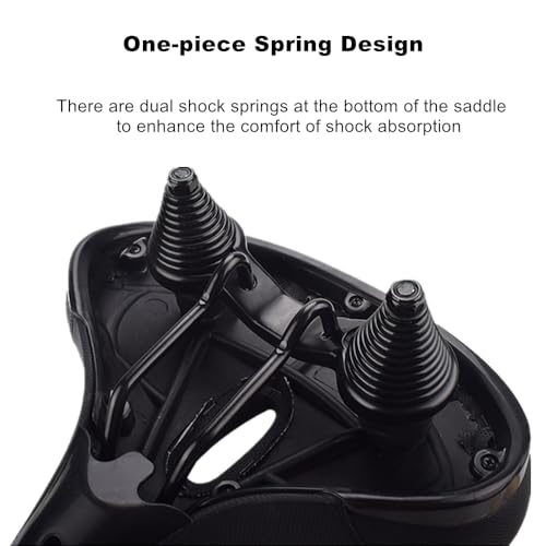 Oversized Wide Comfort Bike Saddle Cushion Y948044