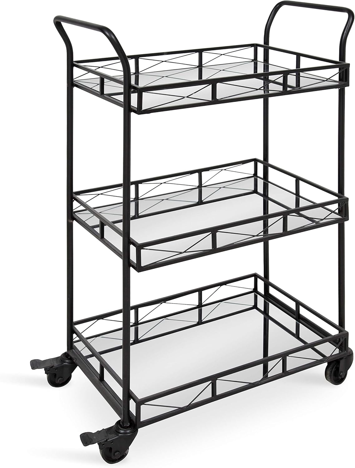 Metal Tray Bar Cart U8178
