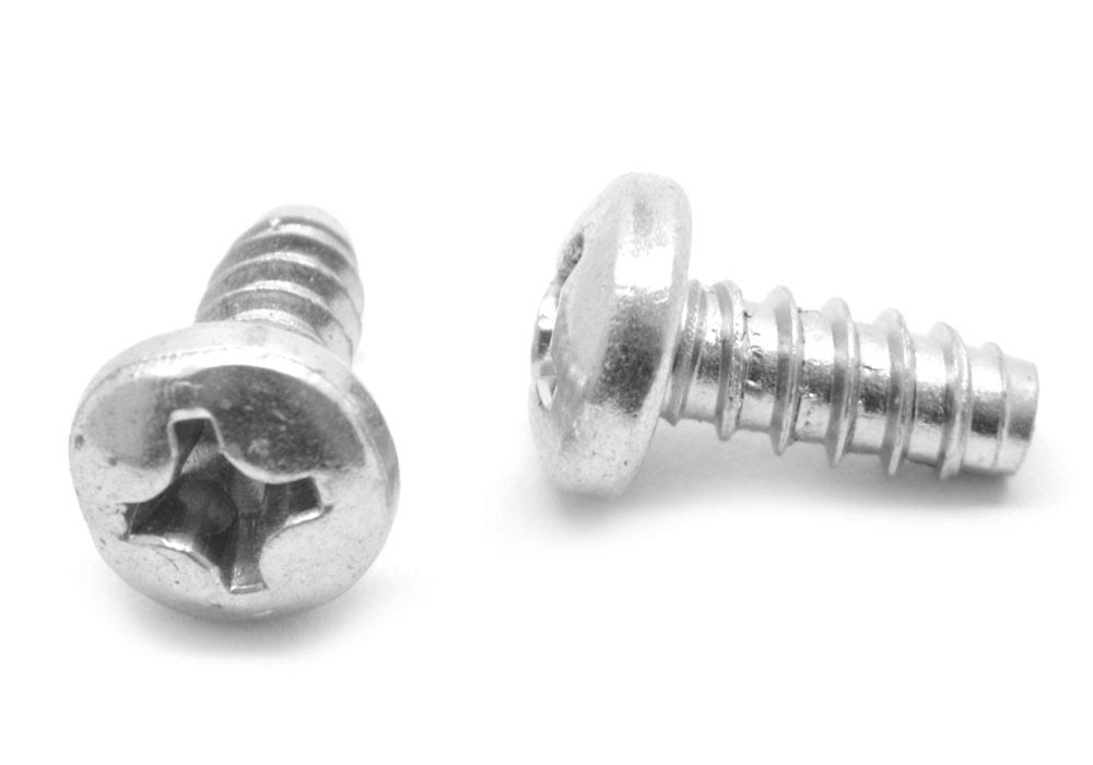#8-18 x 2 Phillips Pan Head Sheet Metal Screw B936