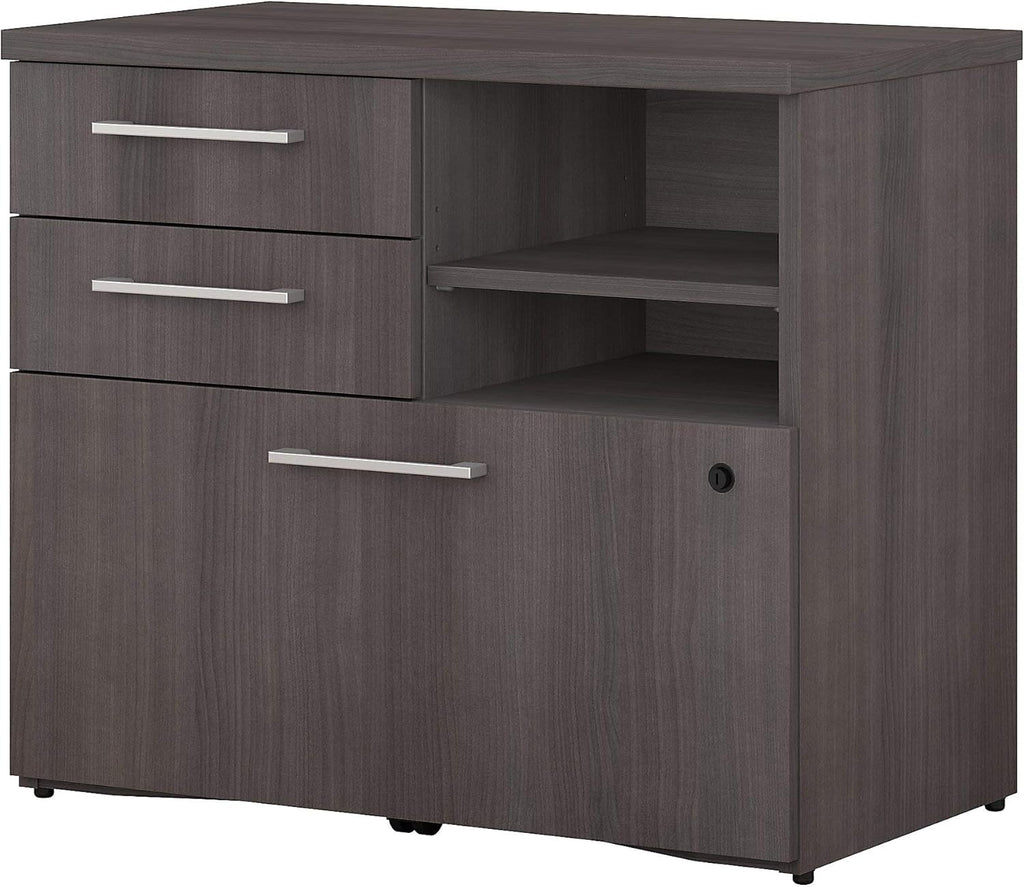 30W Piler Filer Cabinet in Storm Gray J70147