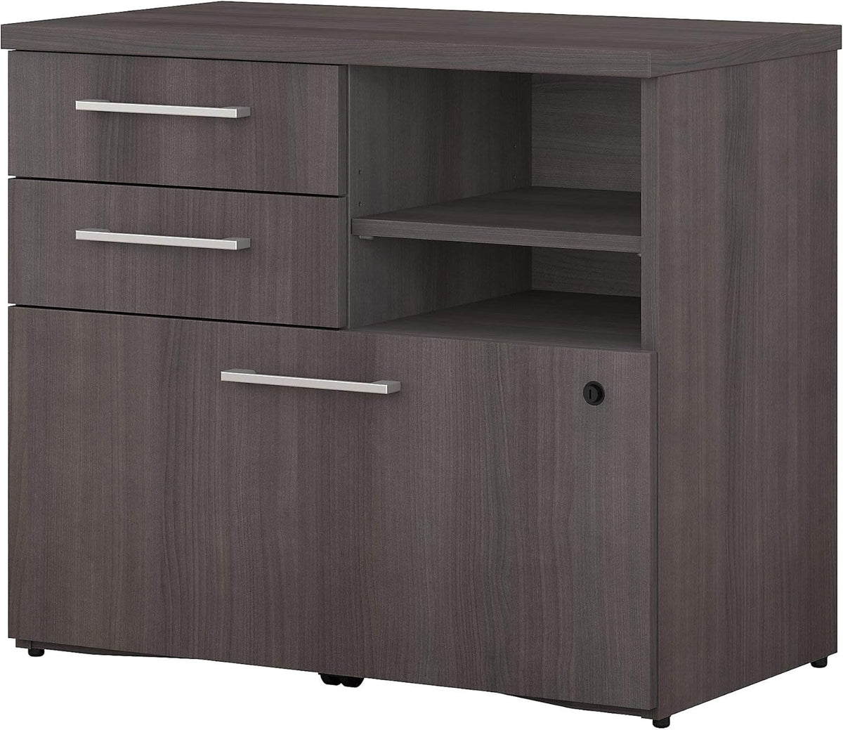 30W Piler Filer Cabinet in Storm Gray J70147