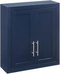 White Wall Mounted Bathroom Storage Medicine Cabinet with Shelves F655