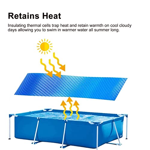 Micro-Bubble Solar Pool Cover 4x5 m P55476