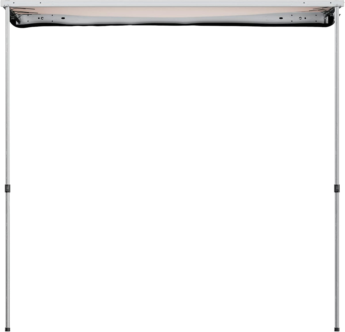 6.6'x8.2' Waterproof UV50+ Retractable Car Side Awning with Carry Bag R9260
