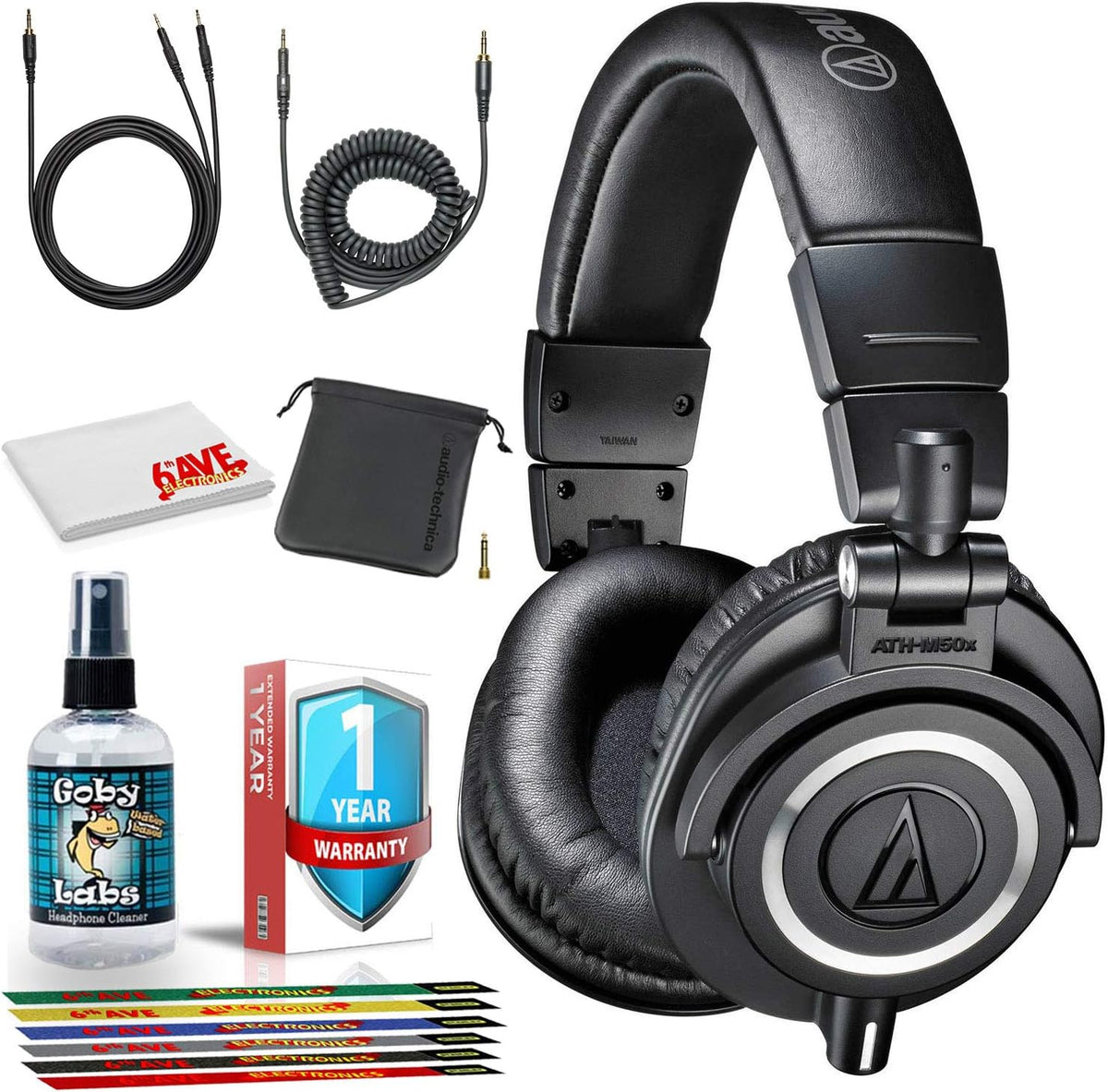 Black Monitor Headphones D84421