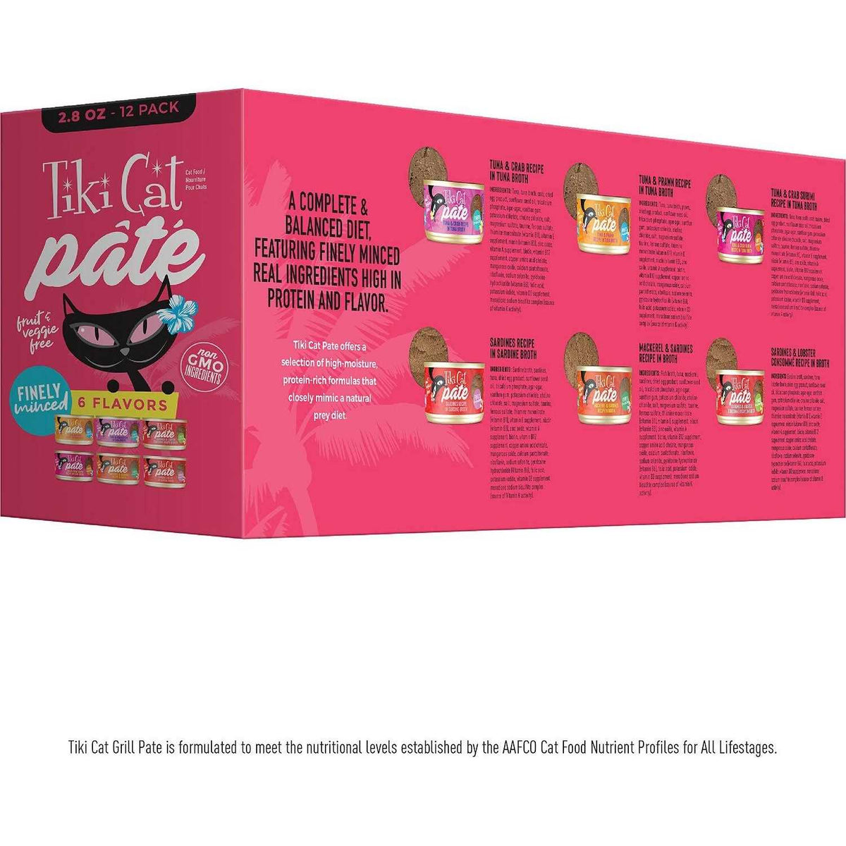 Wet Cat Food Variety Pack I36658