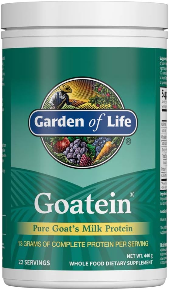 Goat Protein Powder, 22 Servings, 15.5 Ounce Pack of 2 O958