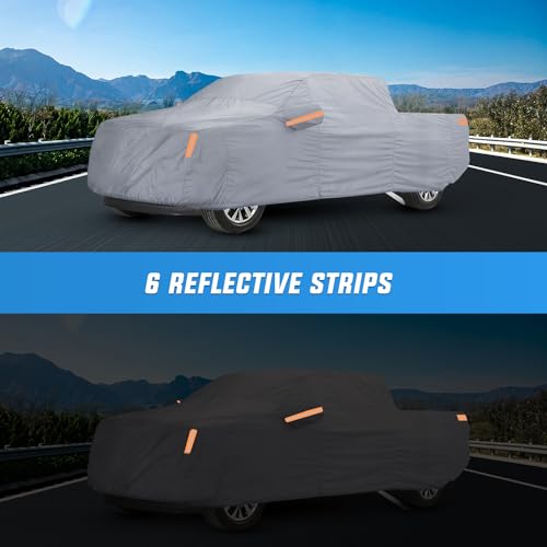 Heavy Duty Waterproof Car Cover with Zipper Cotton U871