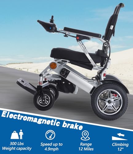 Foldable Reclining Electric Wheelchair G201643