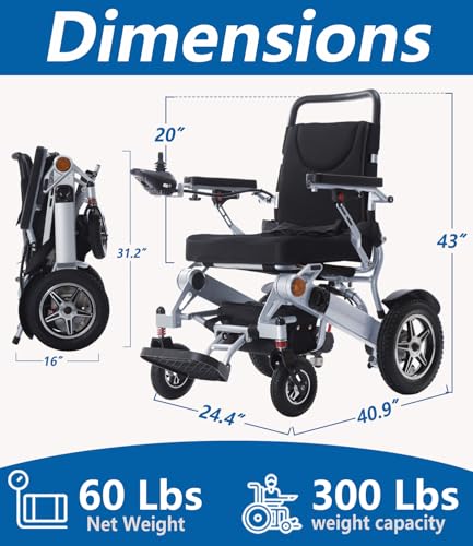 Foldable Reclining Electric Wheelchair G201643