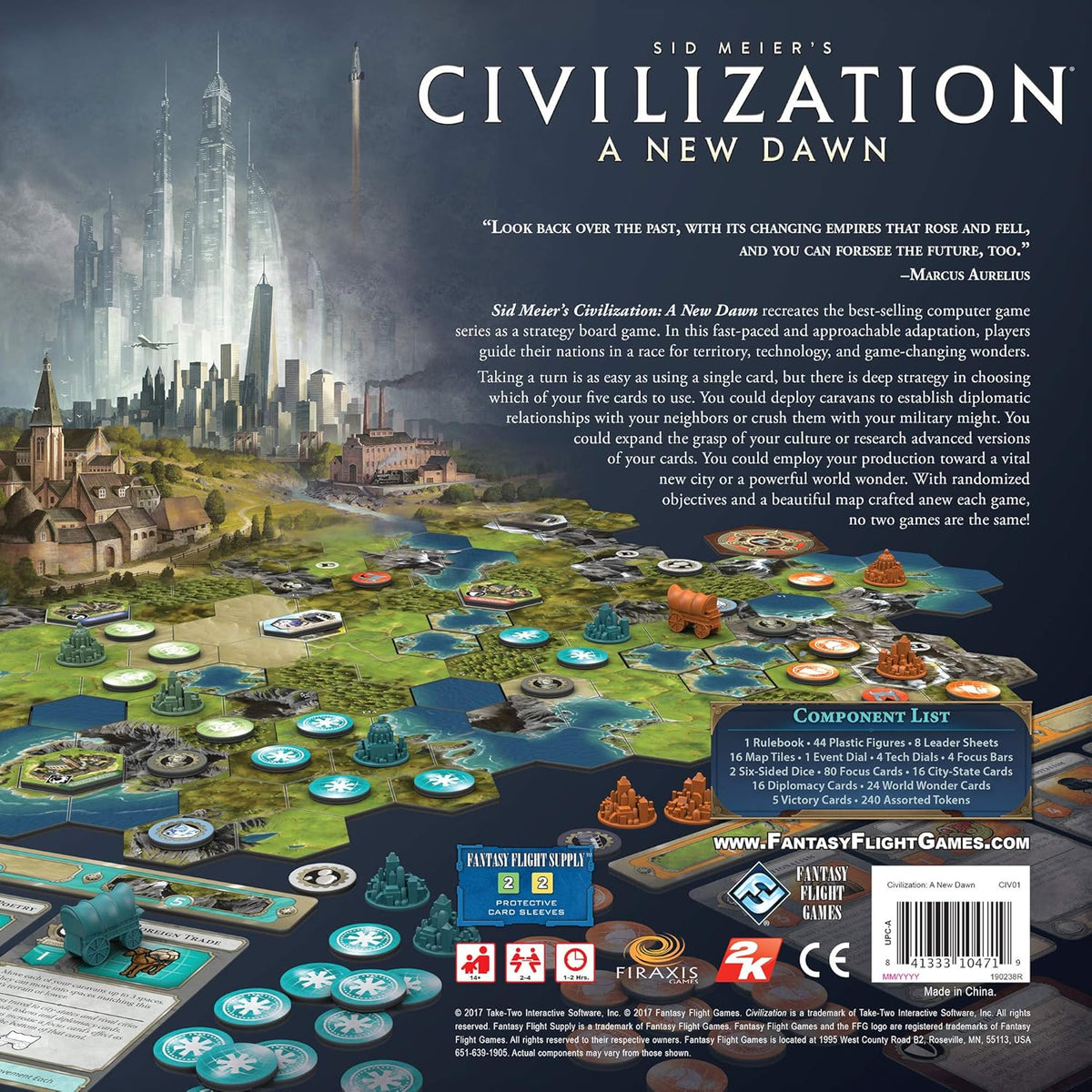 Board Game, 2-4 Players, 1-2 Hour Playtime Y61619