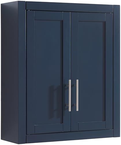 White Wall Mounted Bathroom Storage Medicine Cabinet with Shelves F655