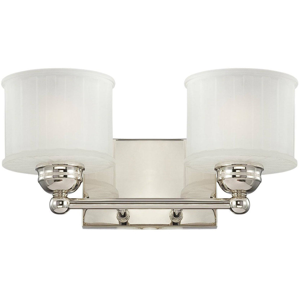 Polished Nickel 2 Light Bath Q45343