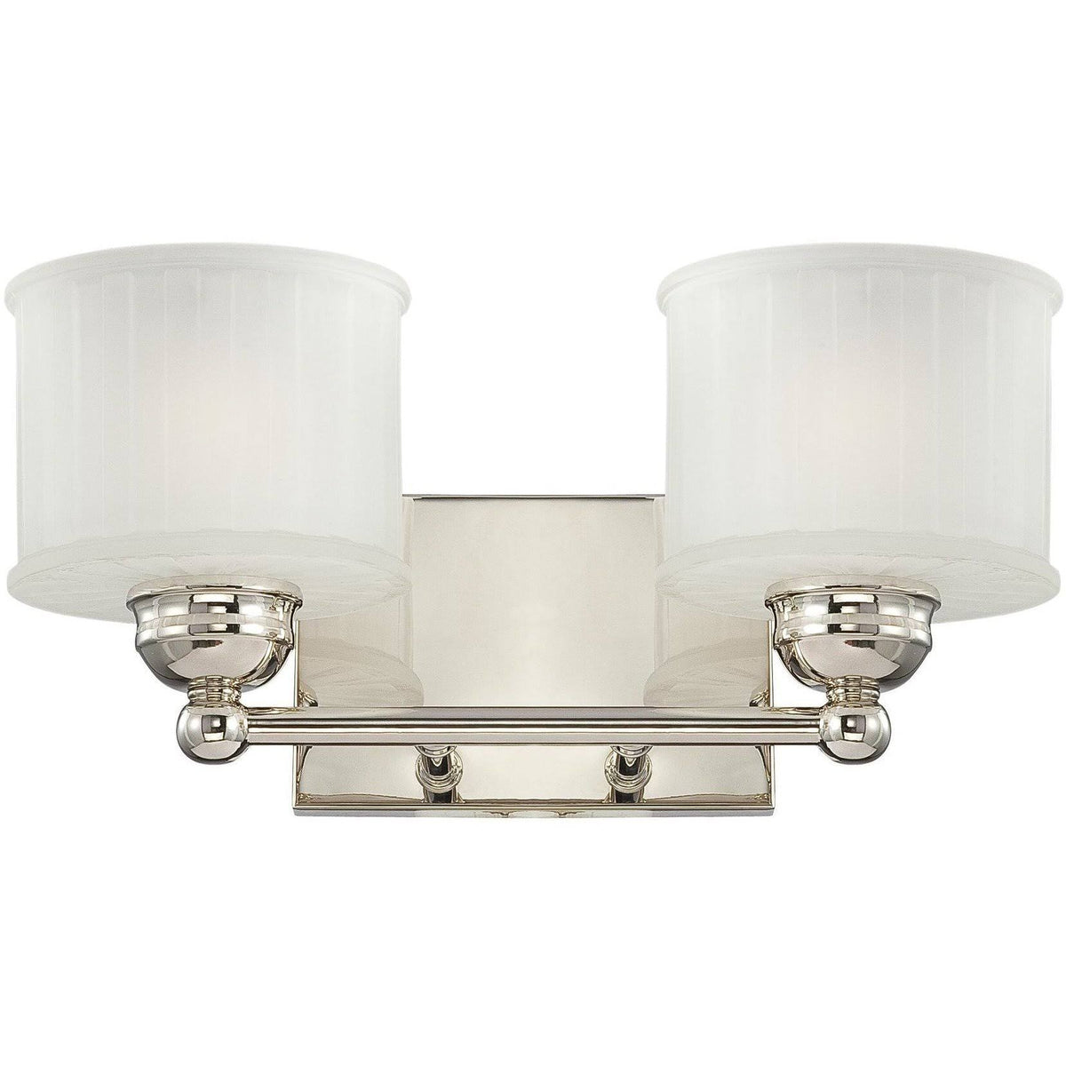 Polished Nickel 2 Light Bath Q45343