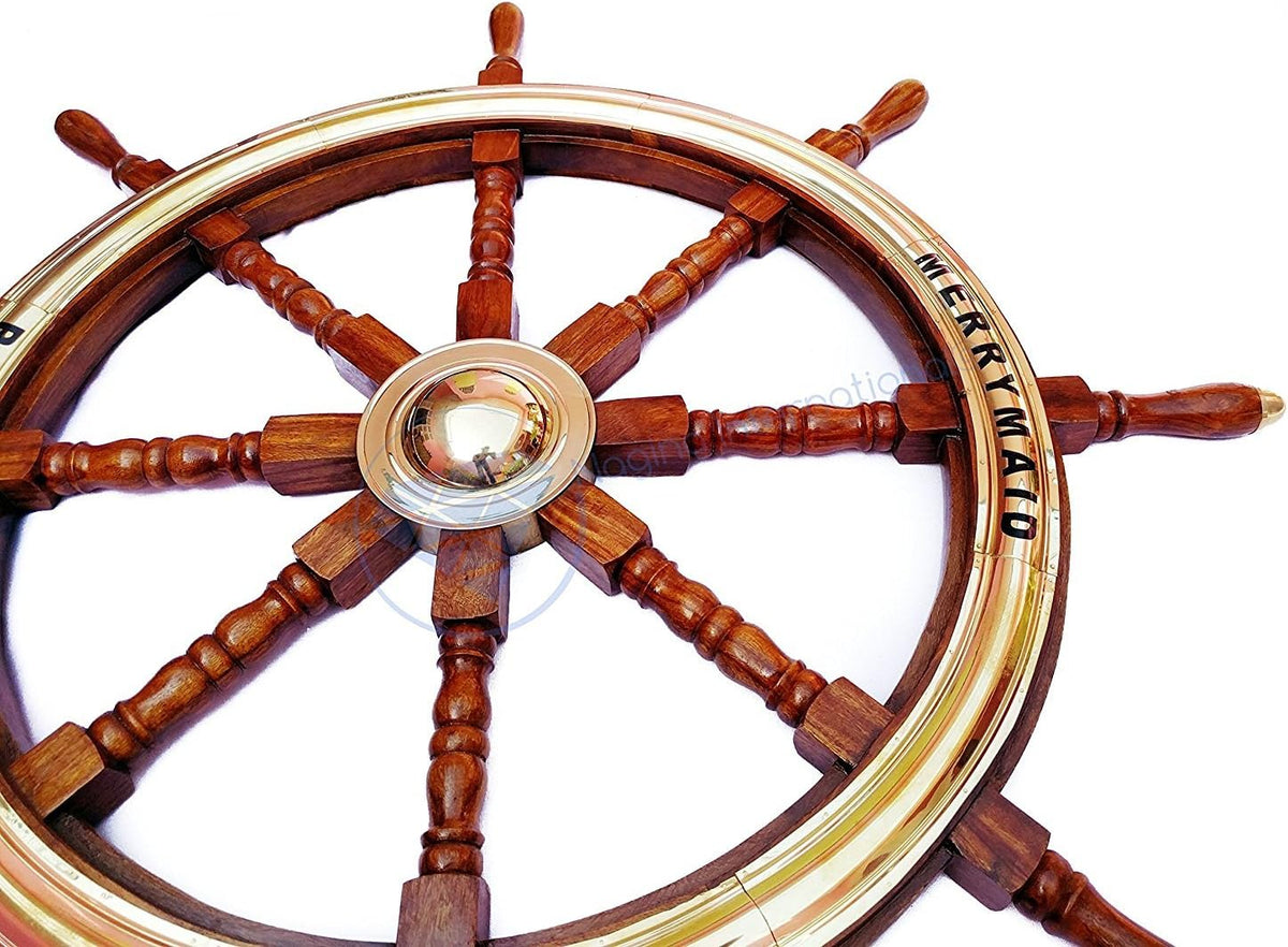 Wooden Ship Wheel (36 Inches) V1272