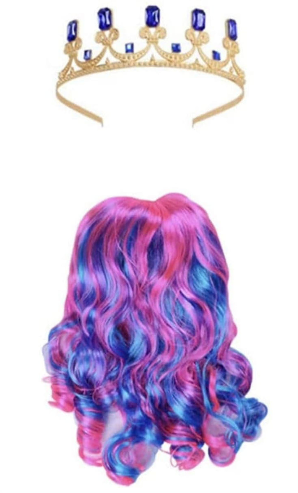 Audrey Crown and Wig Set Q931385